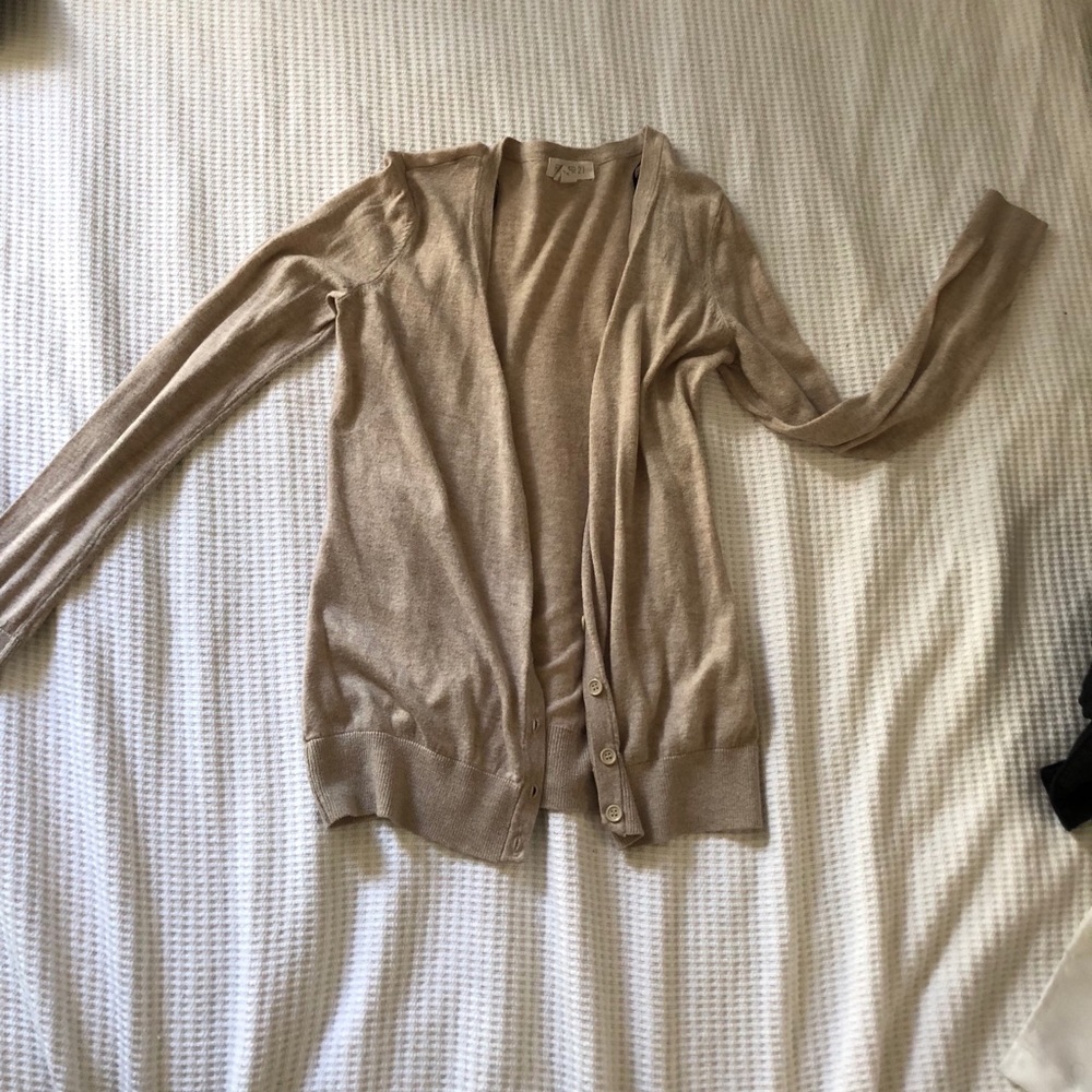 Forever 21 basics cardigan